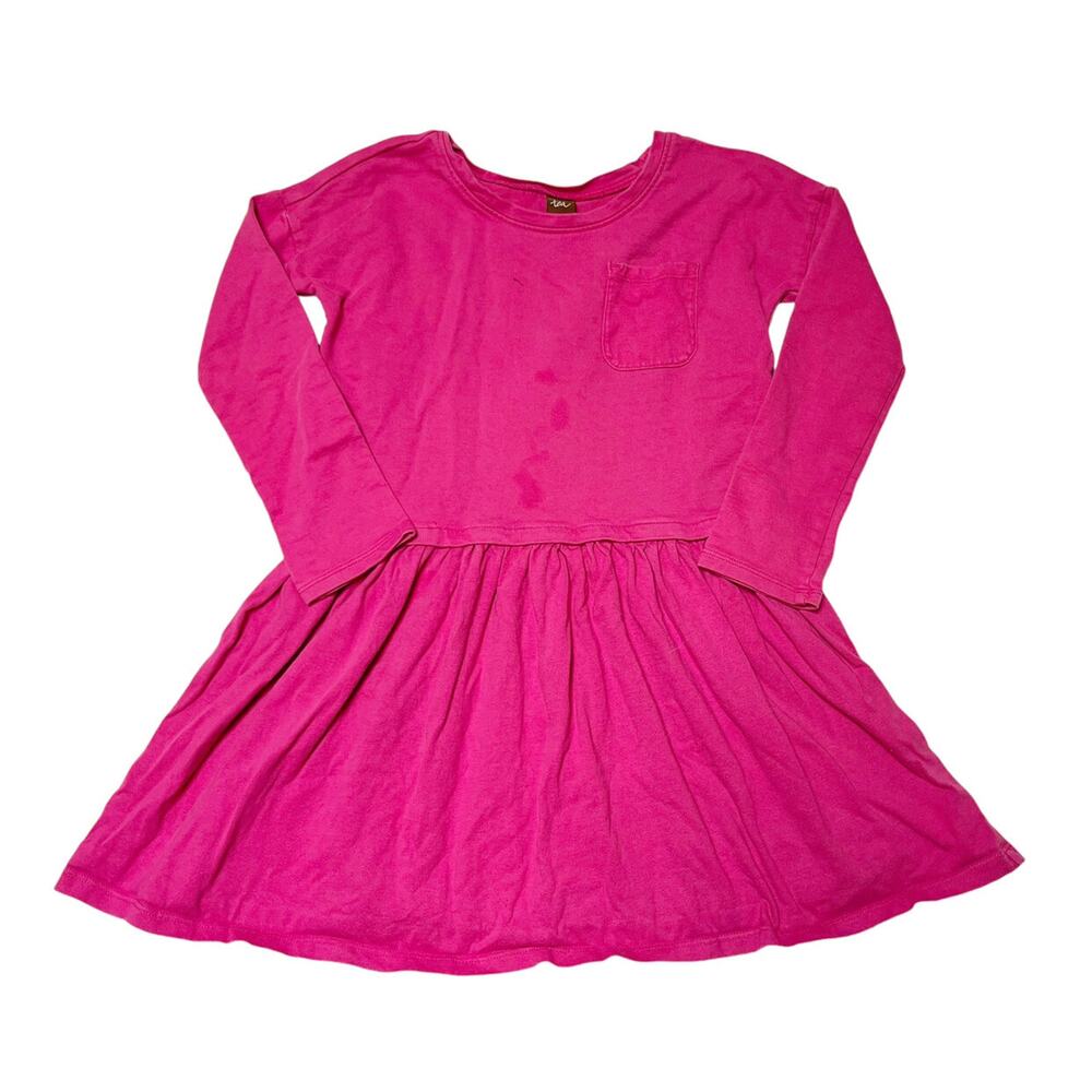 Tea Collection Pocket Sweatshirt Dress Size 7